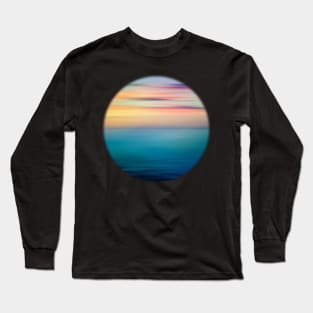 Abstract Seascape 10 Long Sleeve T-Shirt